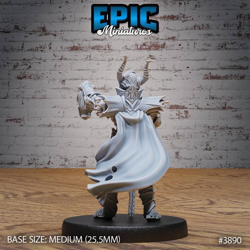 Black Guard Knight 3D-printed model