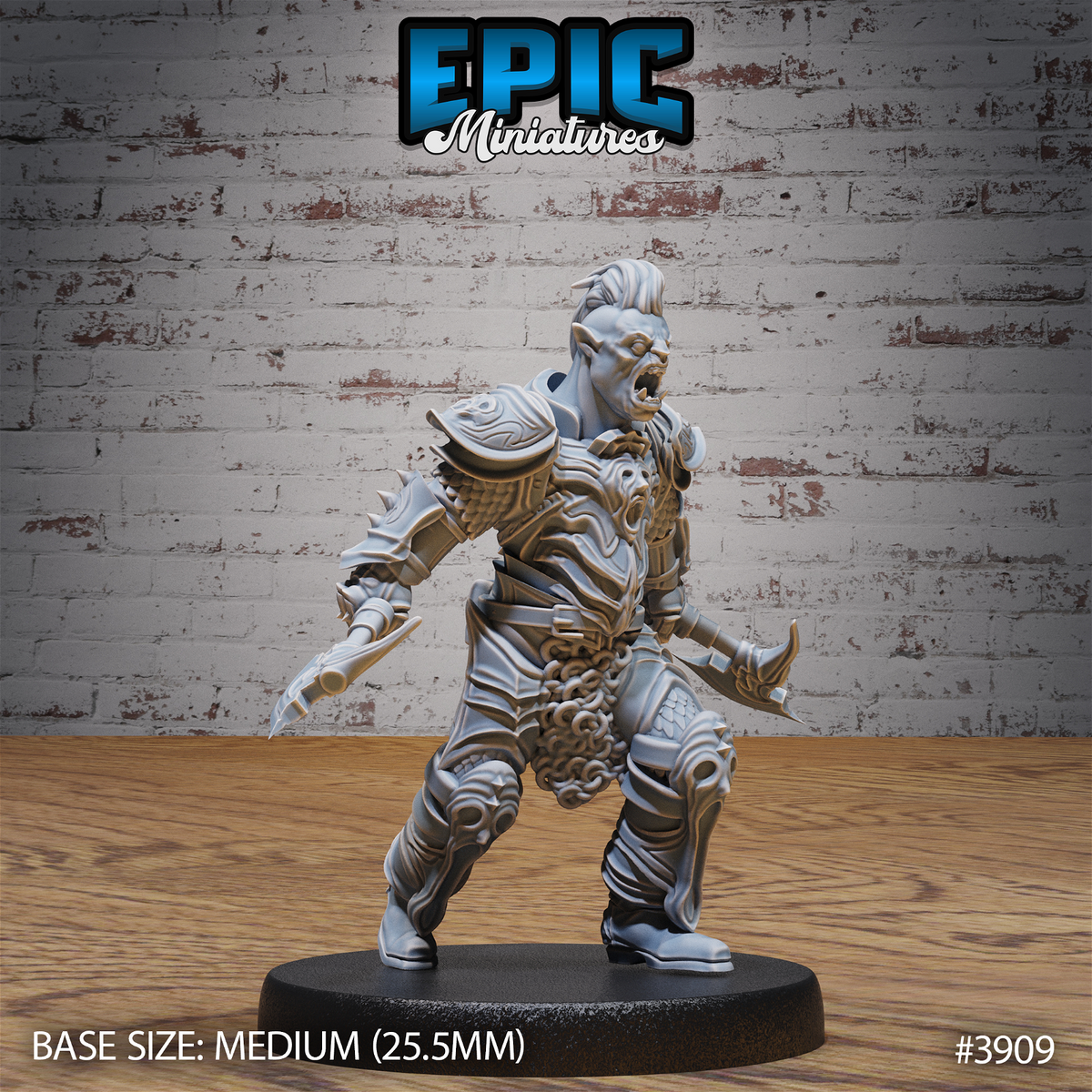 Black Guard Orc - The Printable Dragon