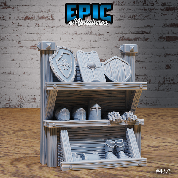 Blacksmith Scatter Set 3D-printed model
