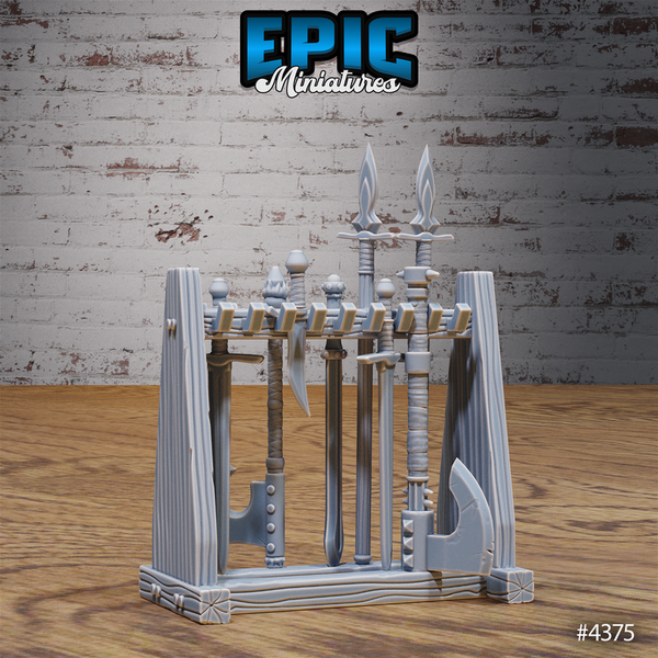 Blacksmith Scatter Set 3D-printed model