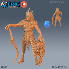 Blood Paladin 3D-printed model