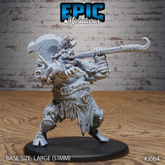 Boar Folk Outlaw - The Printable Dragon