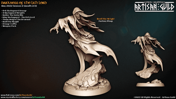 Bodil the Wright 3D-printed model