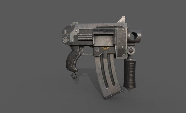 Bolt Pistol 3D-printed model