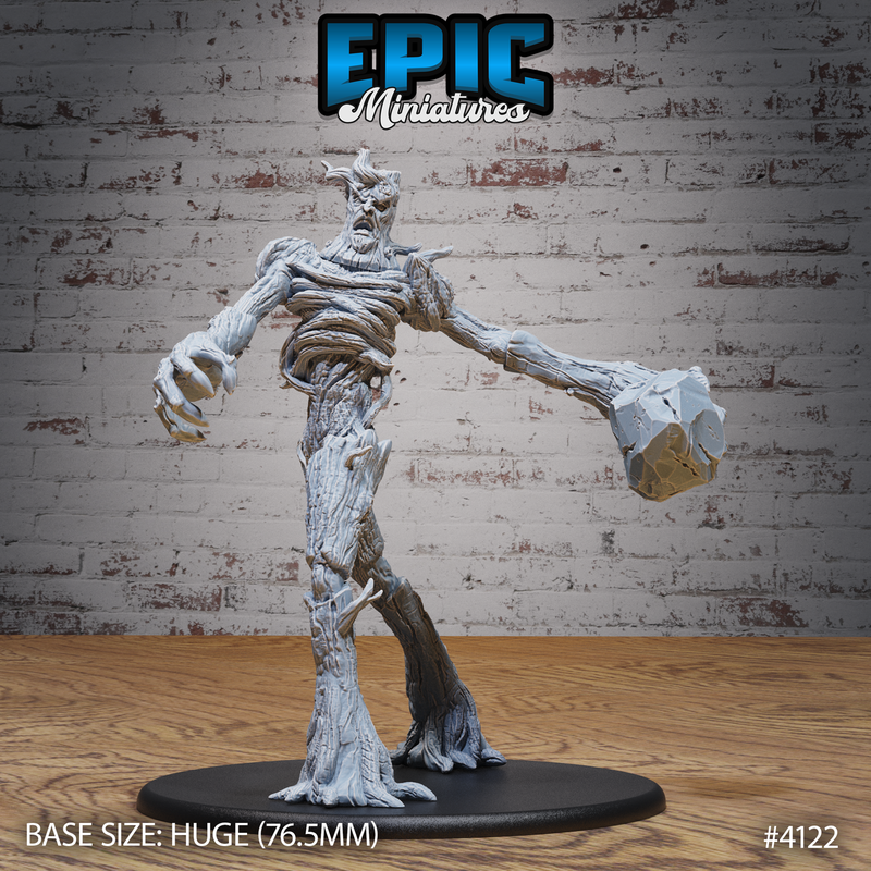 Bone Dry Treant 3D-printed model