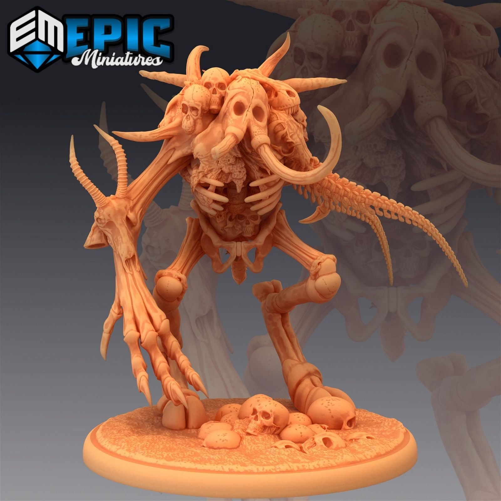 Bone Golem - The Printable Dragon