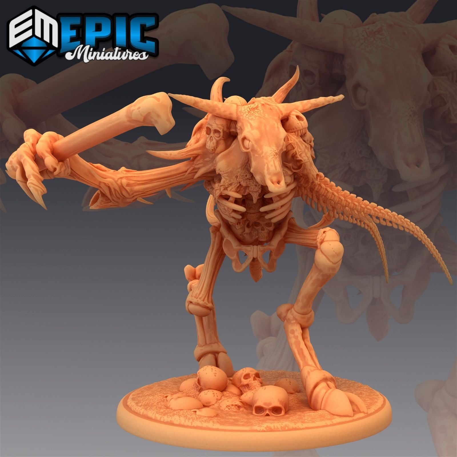 Bone Golem - The Printable Dragon