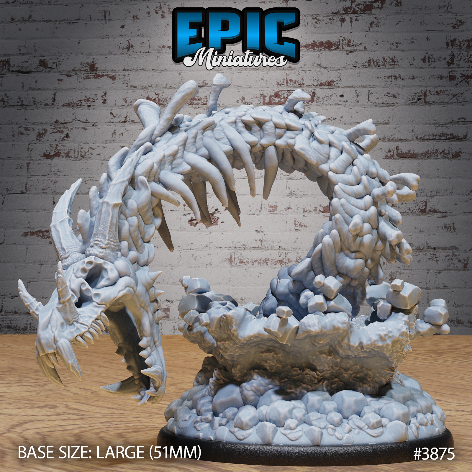 Bone Naga - The Printable Dragon