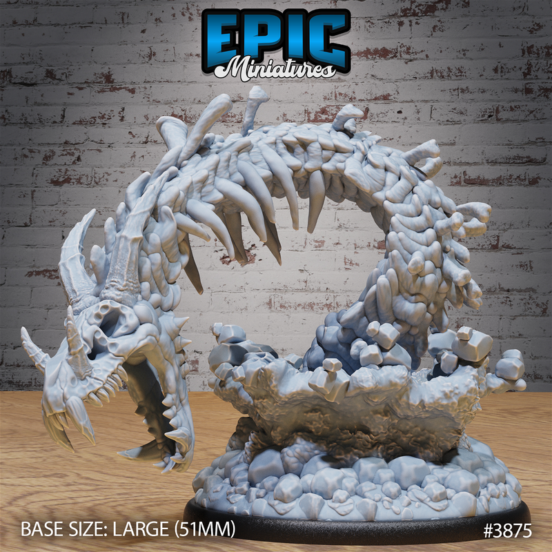 Bone Naga 3D-printed model