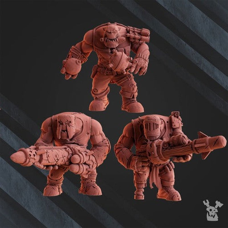 Boombo Boyz 3D-printed model
