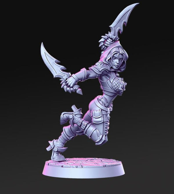Brakha - Rogue Assassin 3D-printed model