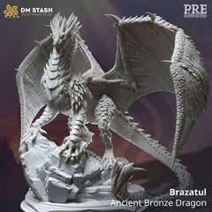 Brazatul Ancient Bronze Dragon 3D-printed model