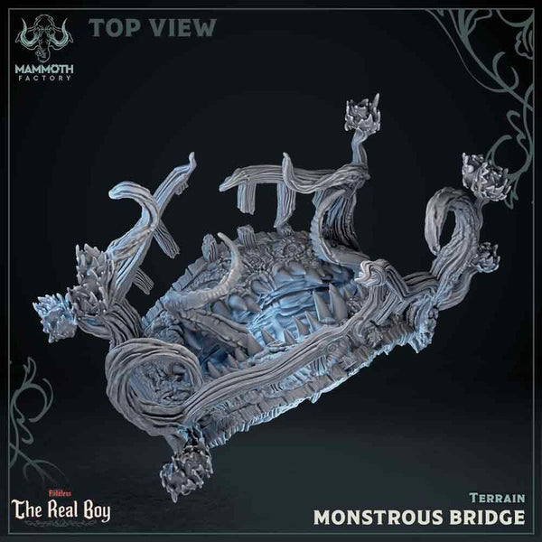 Bridge 3D-printed model