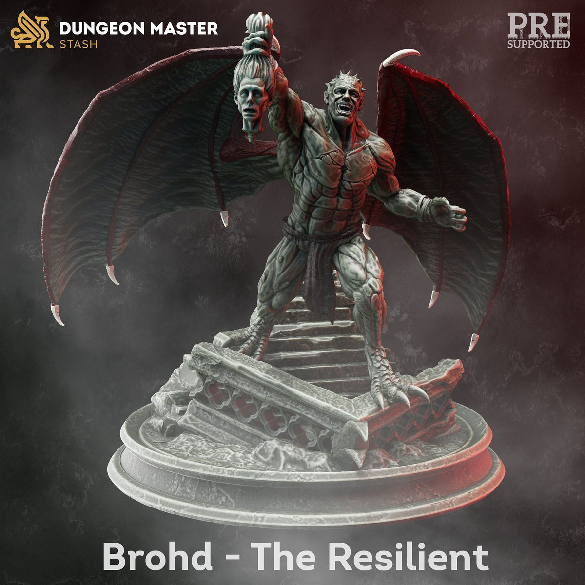 Brohd The Resilient - The Printable Dragon