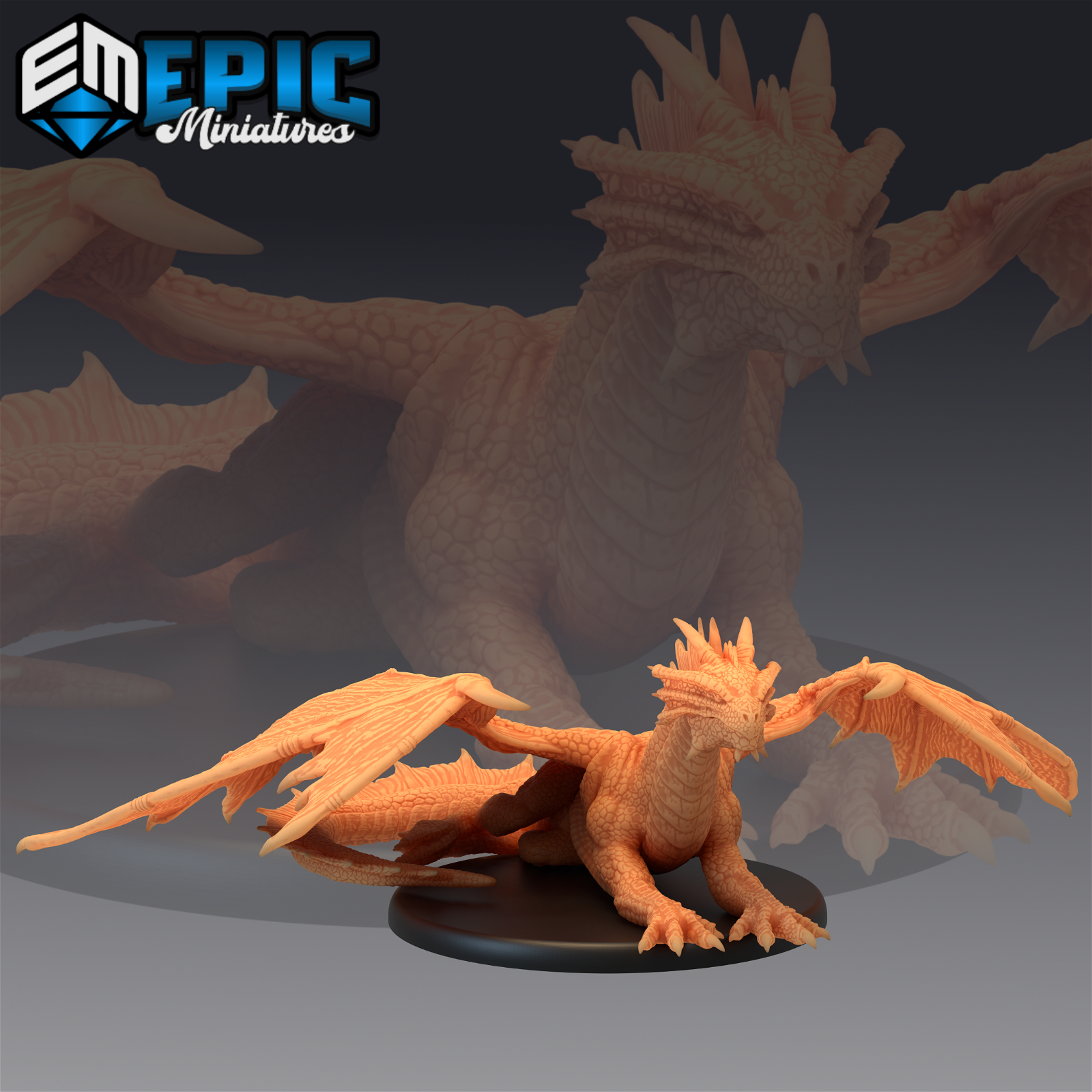 Bronze Dragon - The Printable Dragon