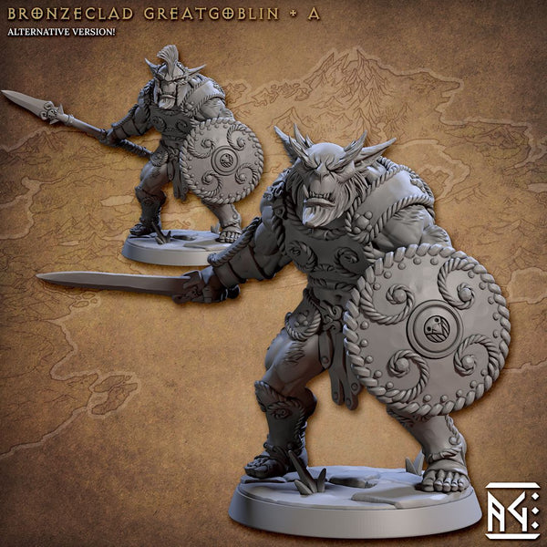 Bronzeclad Greatgoblins - The Printable Dragon