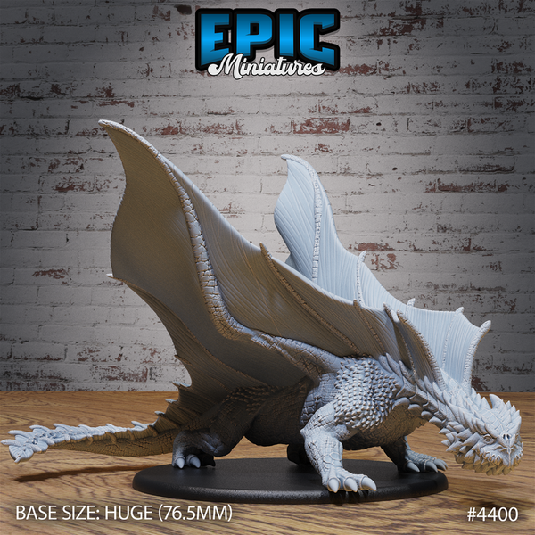 Brown Dragon 3D-printed model