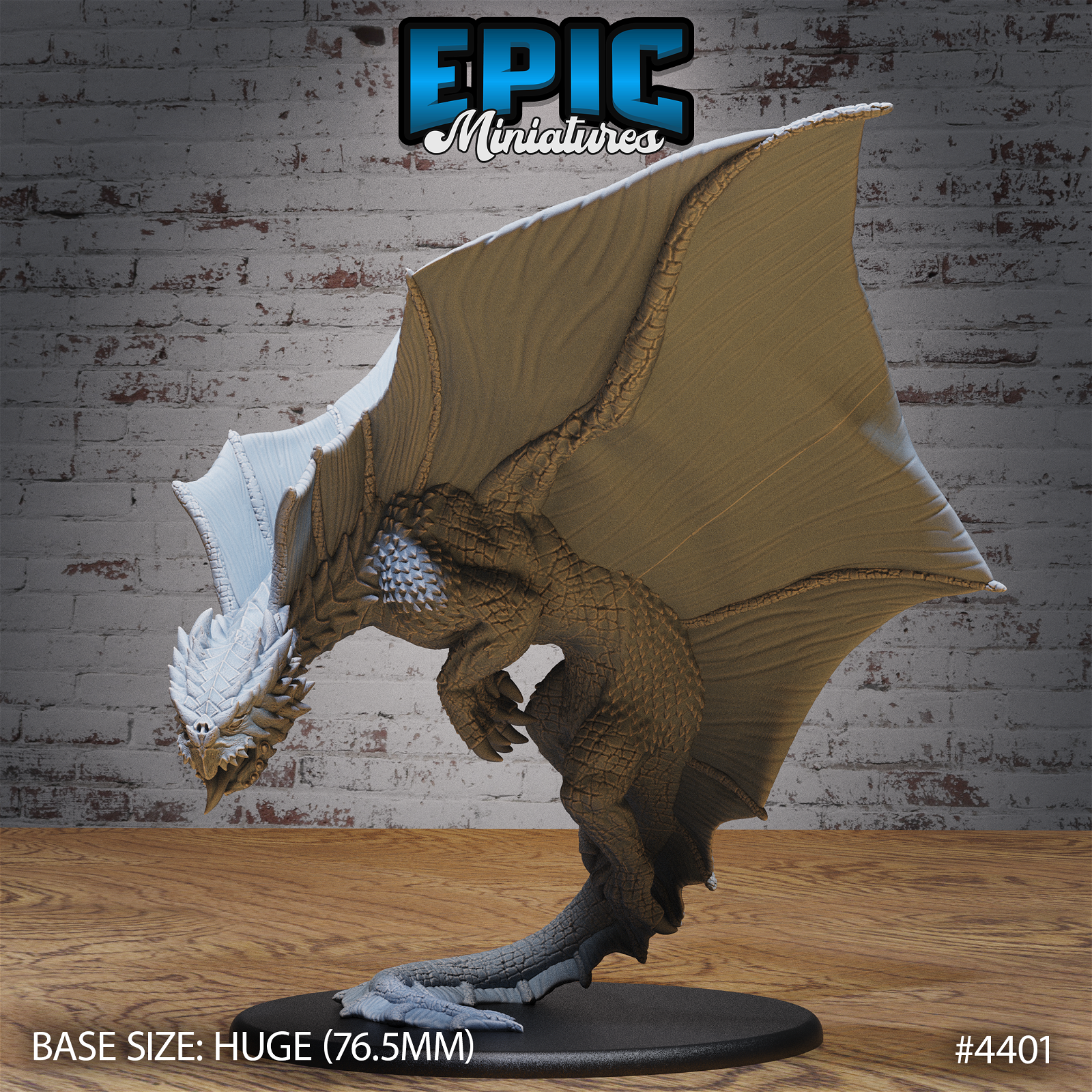 Brown Dragon - The Printable Dragon