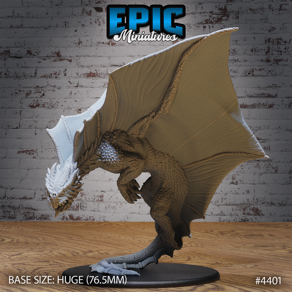 Brown Dragon 3D-printed model