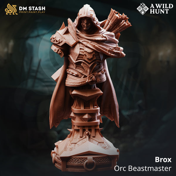 Brox - Orc Beastmaster (Bust)