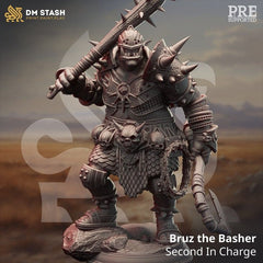 Bruz the Basher - Second In Charge 3D-printed model
