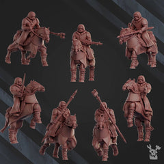 Budyonny's Cavalry Squad 3D-printed model