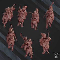 Budyonny's Cavalry Squad 3D-printed model