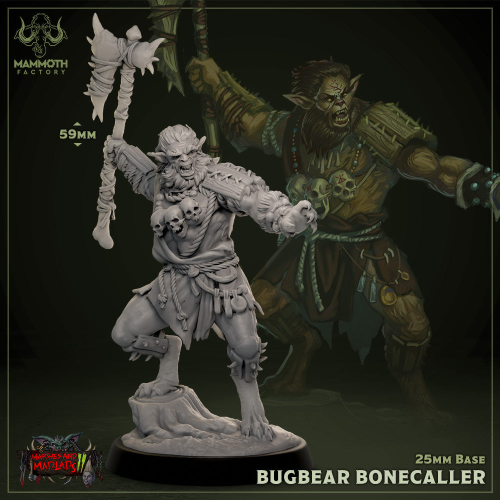 Bugbear Bonecaller 3D-printed model