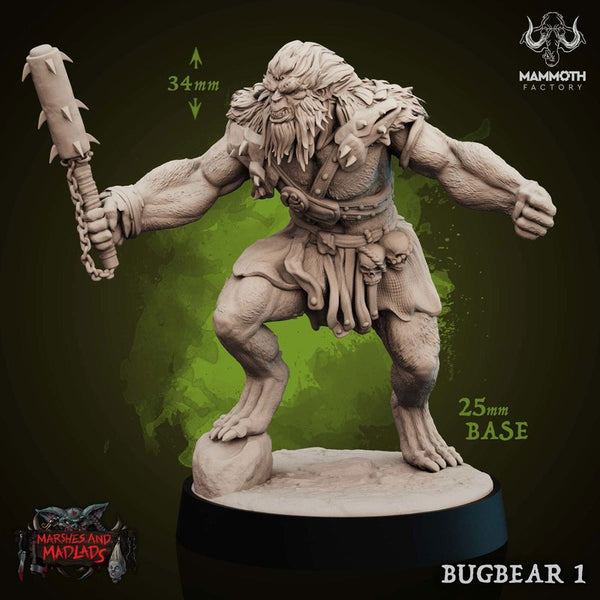 Bugbear 3D-printed model