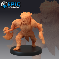 Bugbear Warrior 3D-printed model