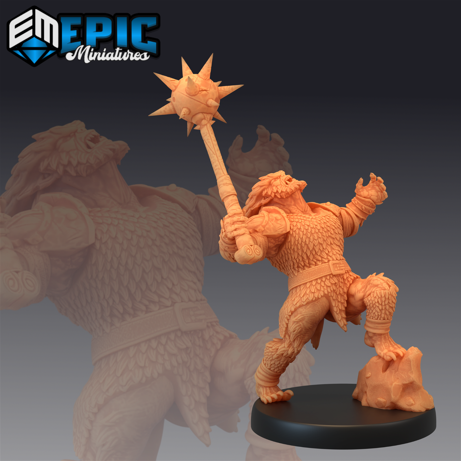 Bugbear Warrior - The Printable Dragon