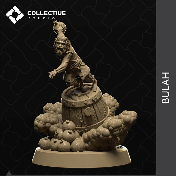Bulah 3D-printed model