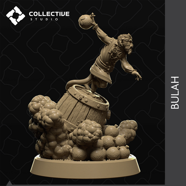 Bulah 3D-printed model