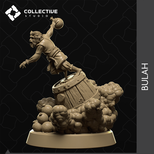 Bulah 3D-printed model