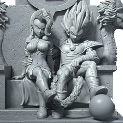 Bulma and Vegeta