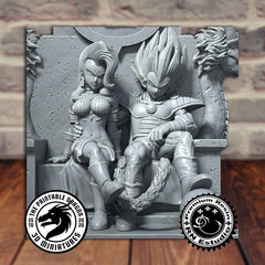 Bulma and Vegeta