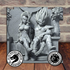 Bulma and Vegeta