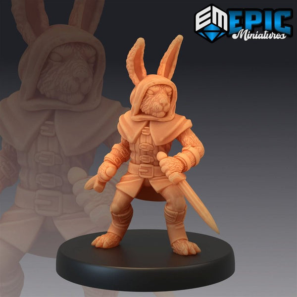 Bunny Rogue 3D-printed model