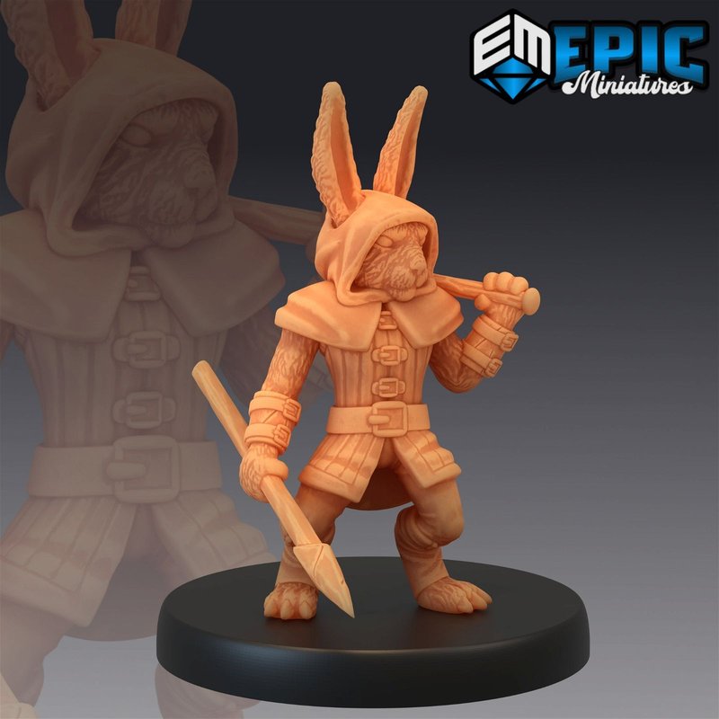 Bunny Spearman 3D-printed model