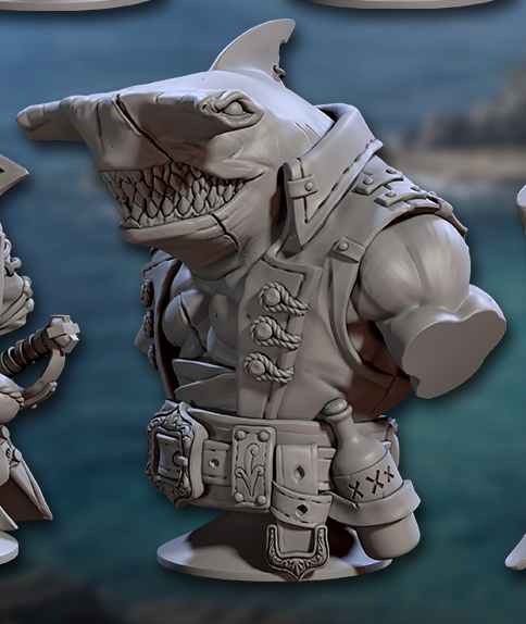 Captain Maul Scourge of Slavers Bust