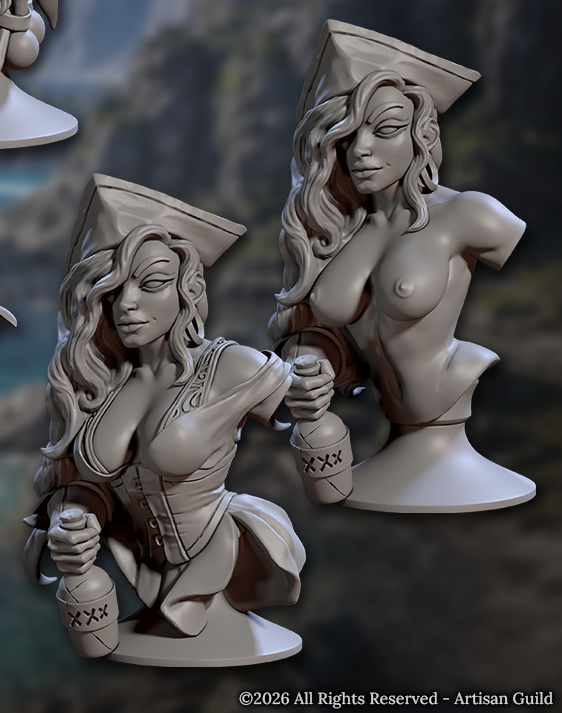 Arabella Crowe Bust