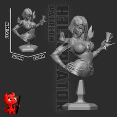 Emma Frost Bust