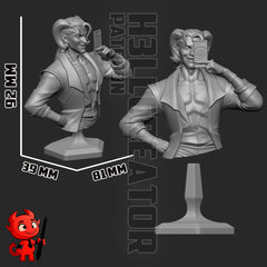 Mollymauk Tealeaf Bust