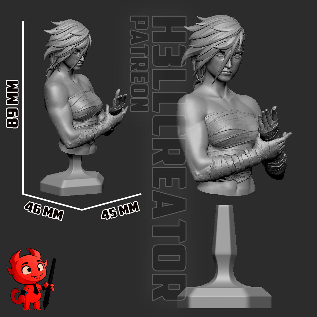 Vi - Arena Fighter Bust
