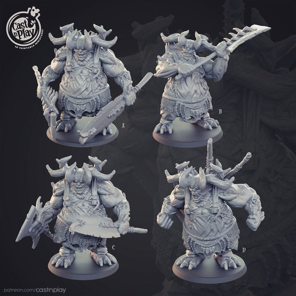 Butcher Demon 3D-printed model