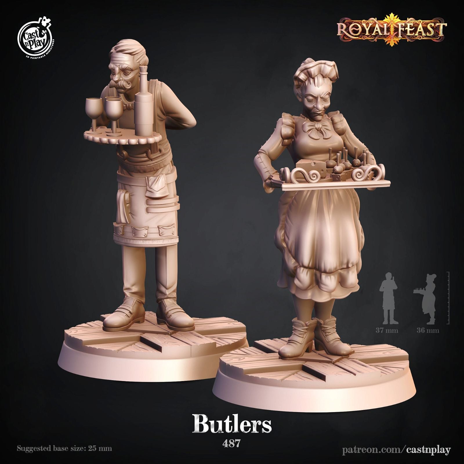 Butlers - The Printable Dragon