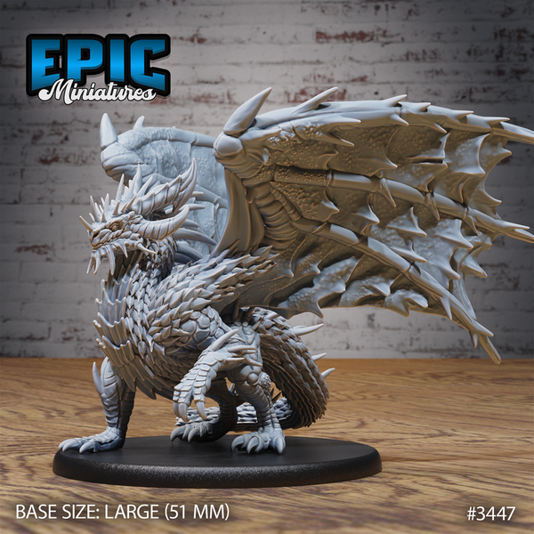 Cactus Dragon 3D-printed model