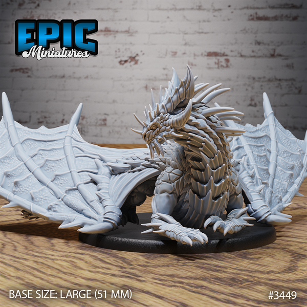 Cactus Dragon 3D-printed model