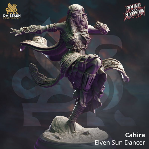 Cahira Elven Sun Dancer 3D-printed model