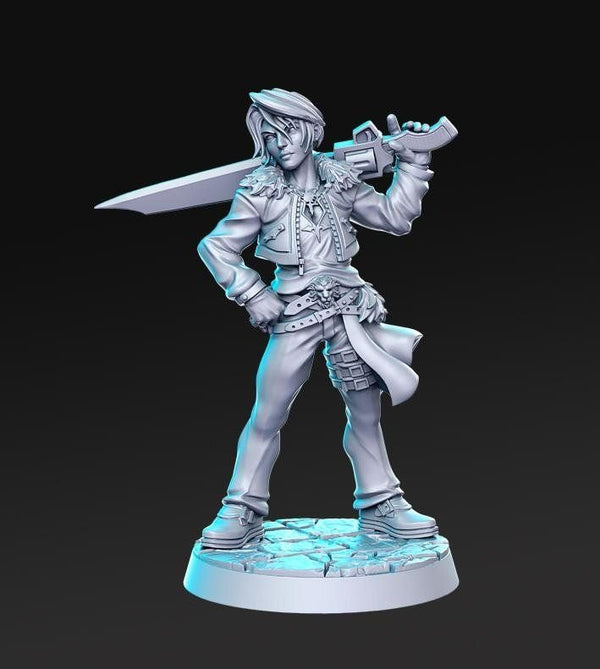 Cal Lionclaw 3D-printed model